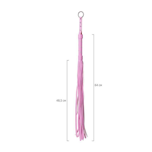 Toyfa - Anonymo flogger - Флоггер, 64 см (розовый)